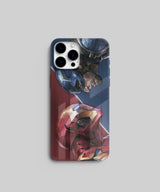 Cap vs Iron Man Fight Mobile Case 6