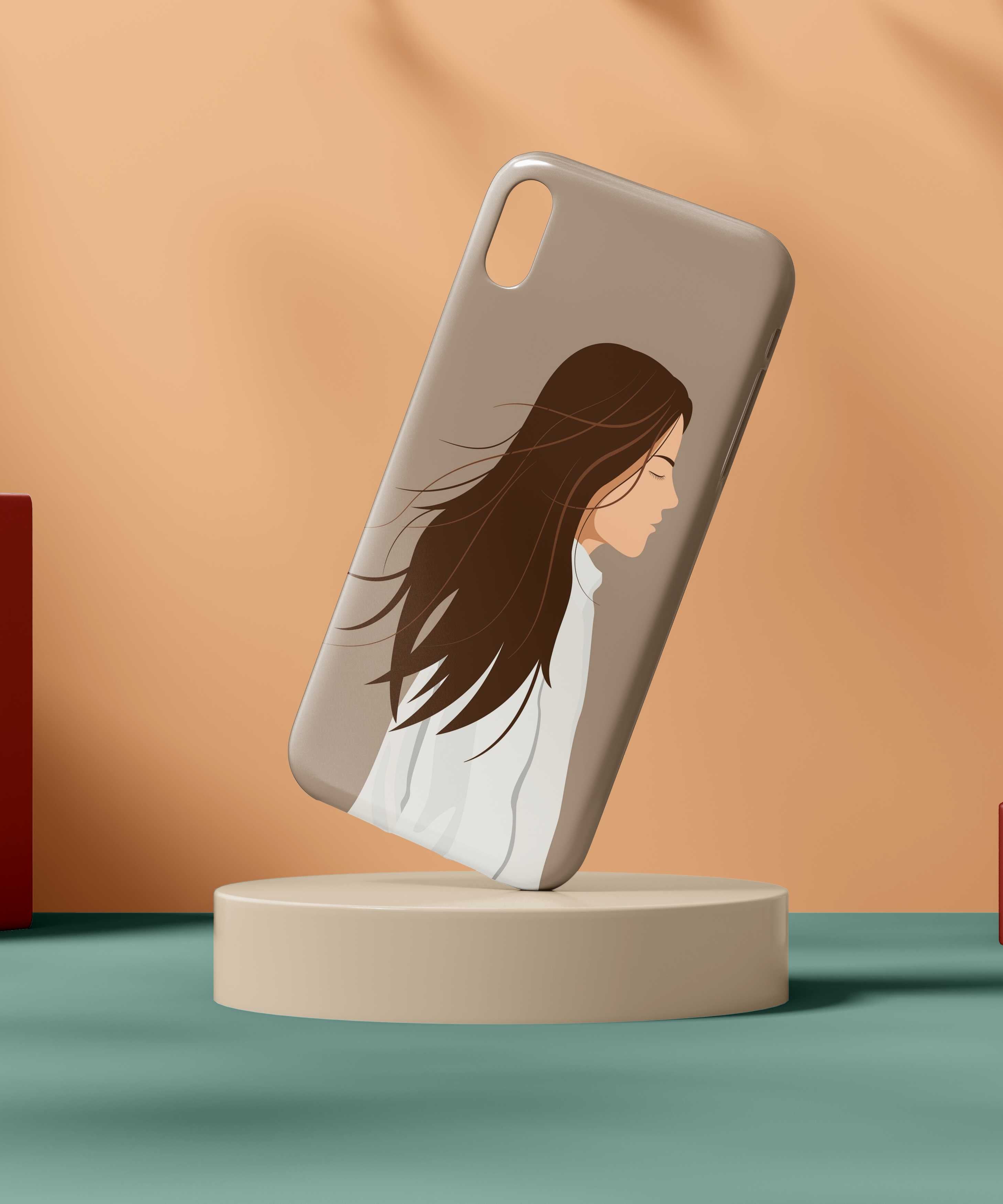 Bold and Aesthetic Girl Mobile Case - PopCase