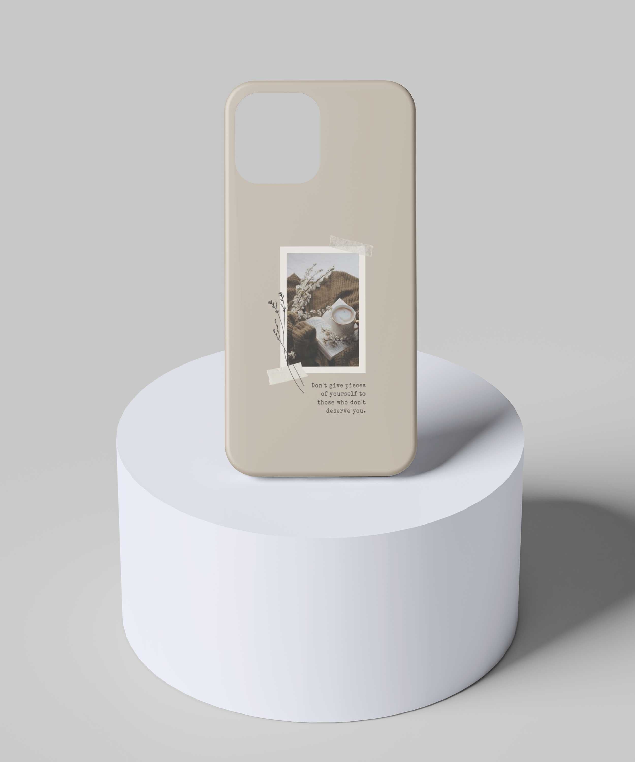 Inspirational Quote Girl Case - PopCase