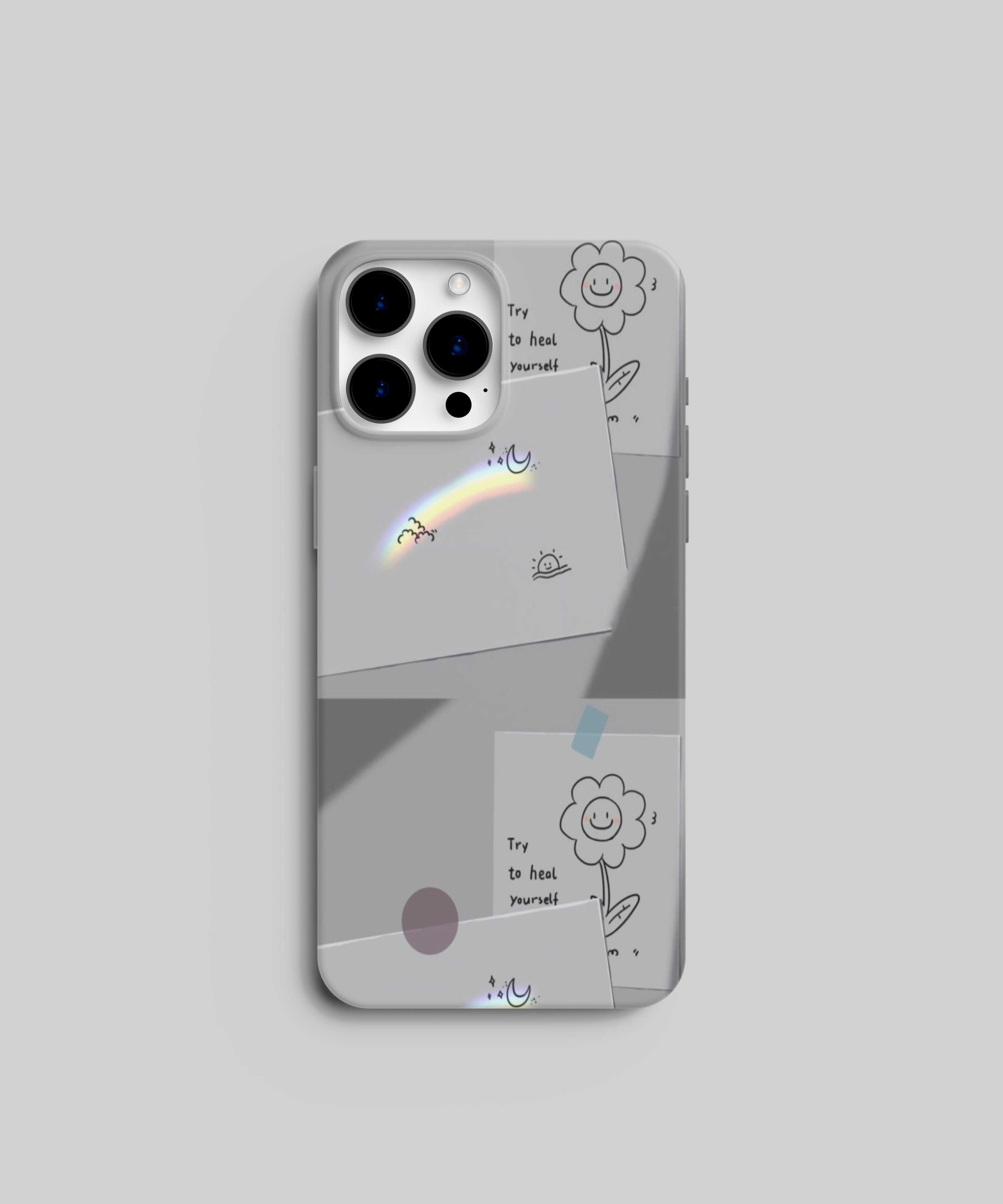 Rainbow Blossom Heal Mobile Case - PopCase