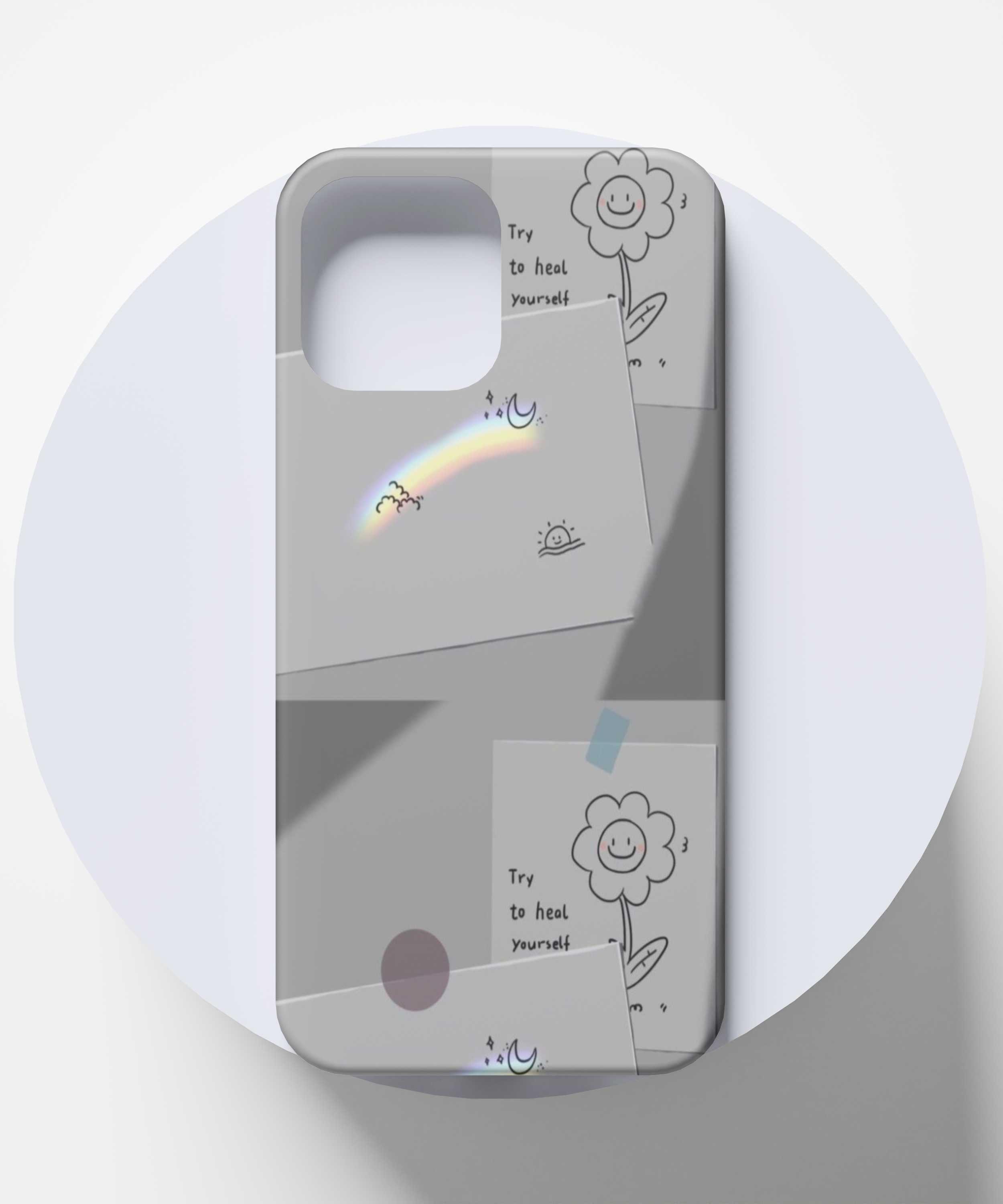 Rainbow Blossom Heal Mobile Case - PopCase