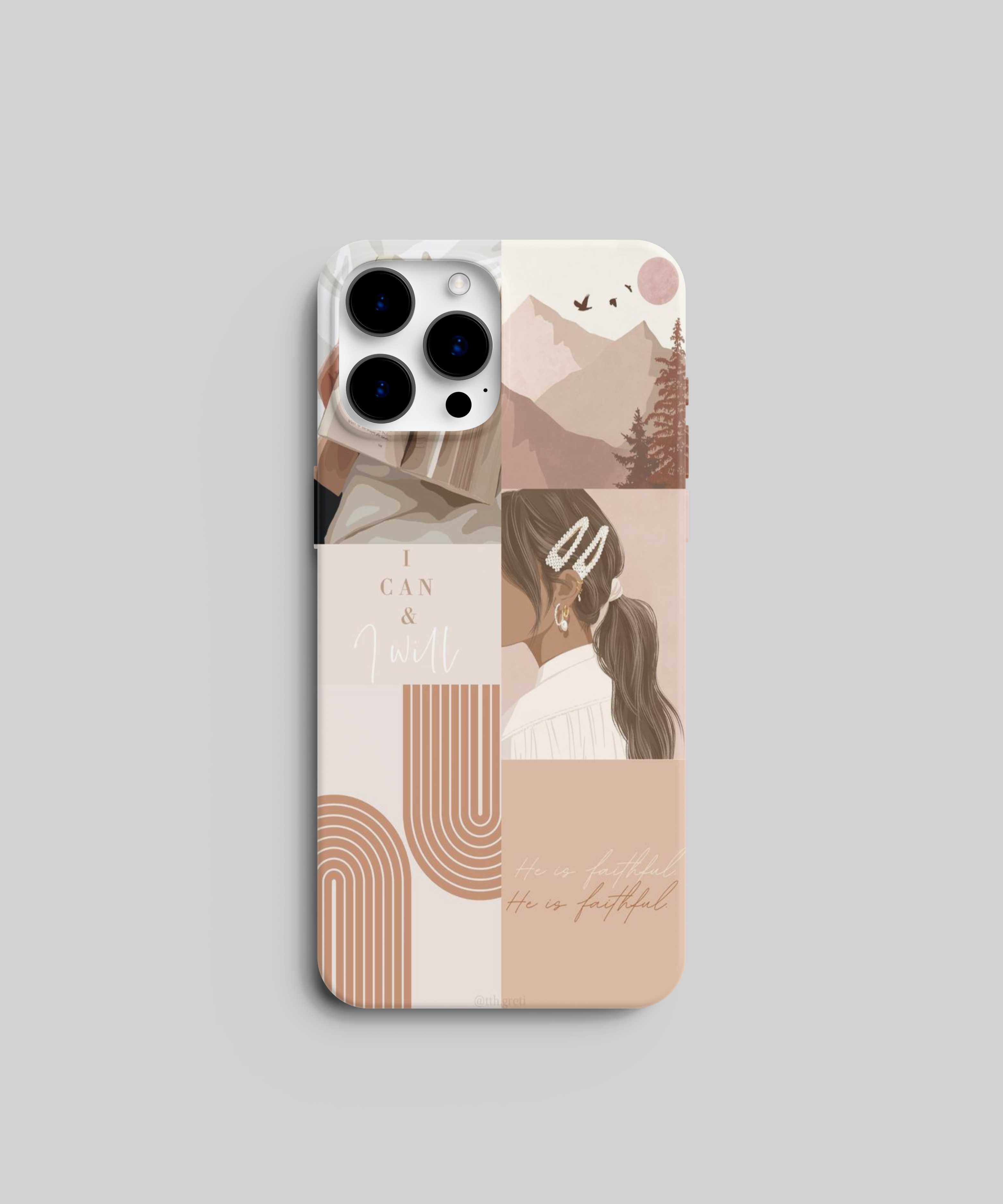 I Can & I Will Mobile Case - PopCase