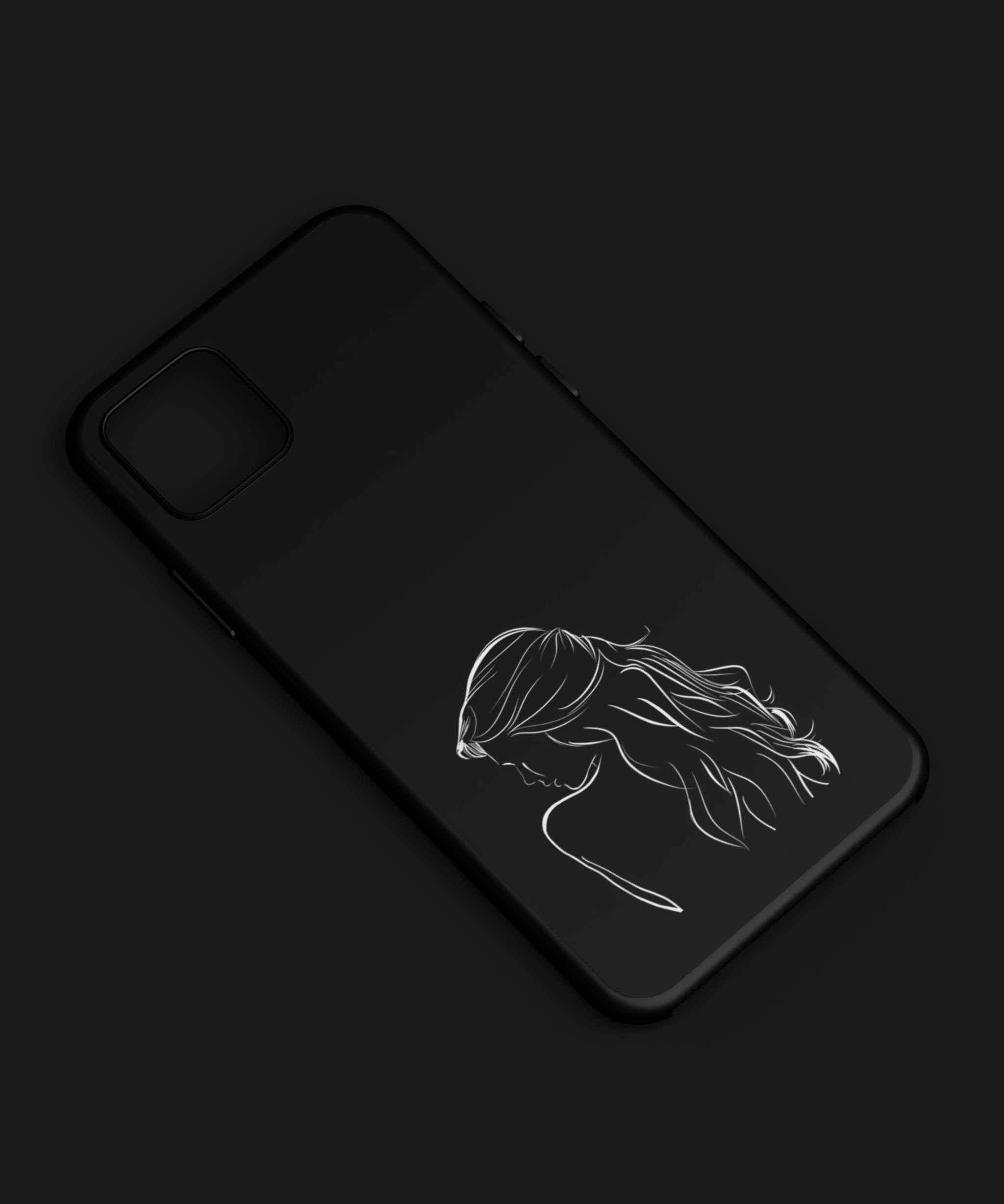 Elegant Women's Black & White Mobile Case - PopCase