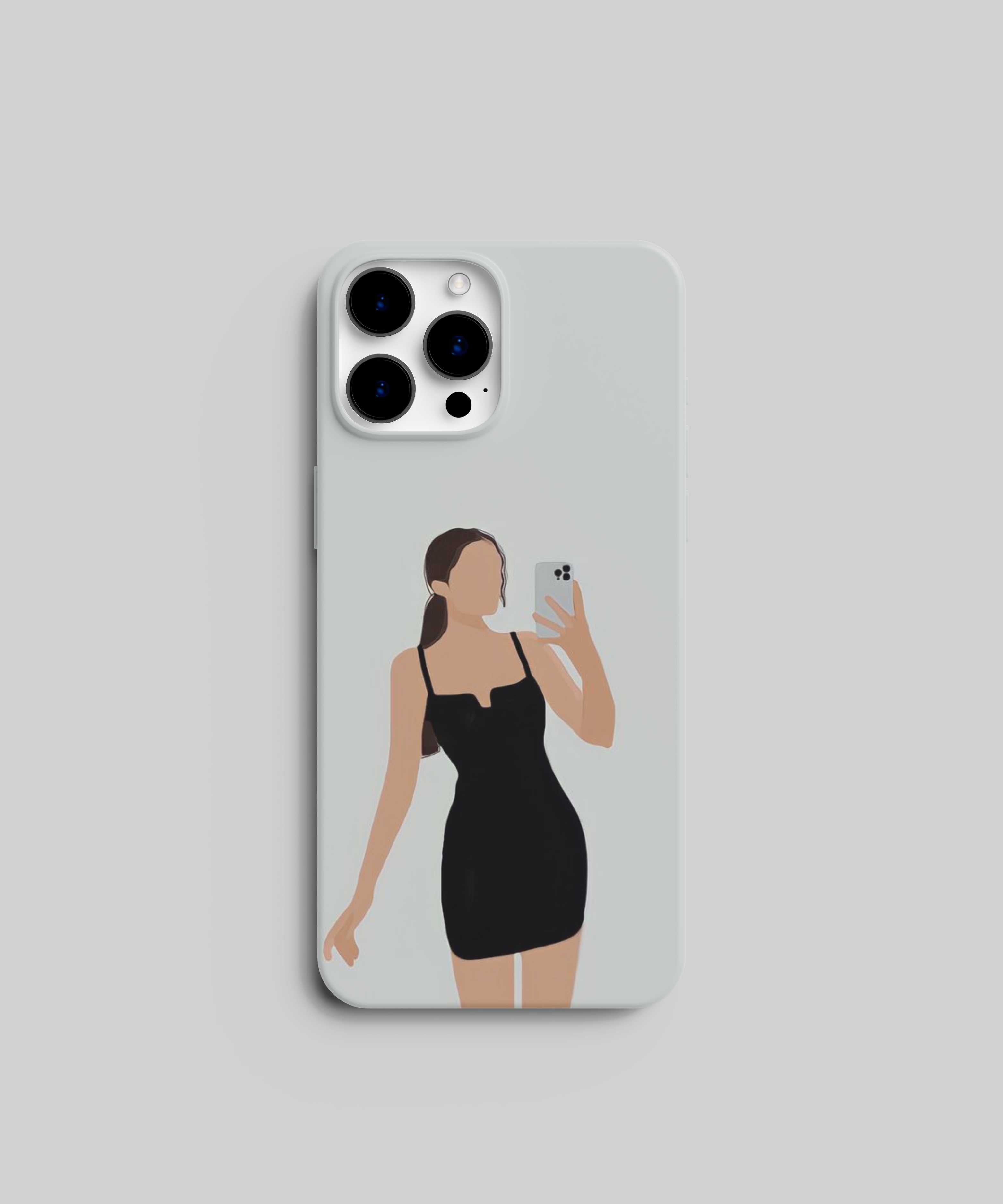 Stylish Selfie One-Piece Mobile Case - PopCase