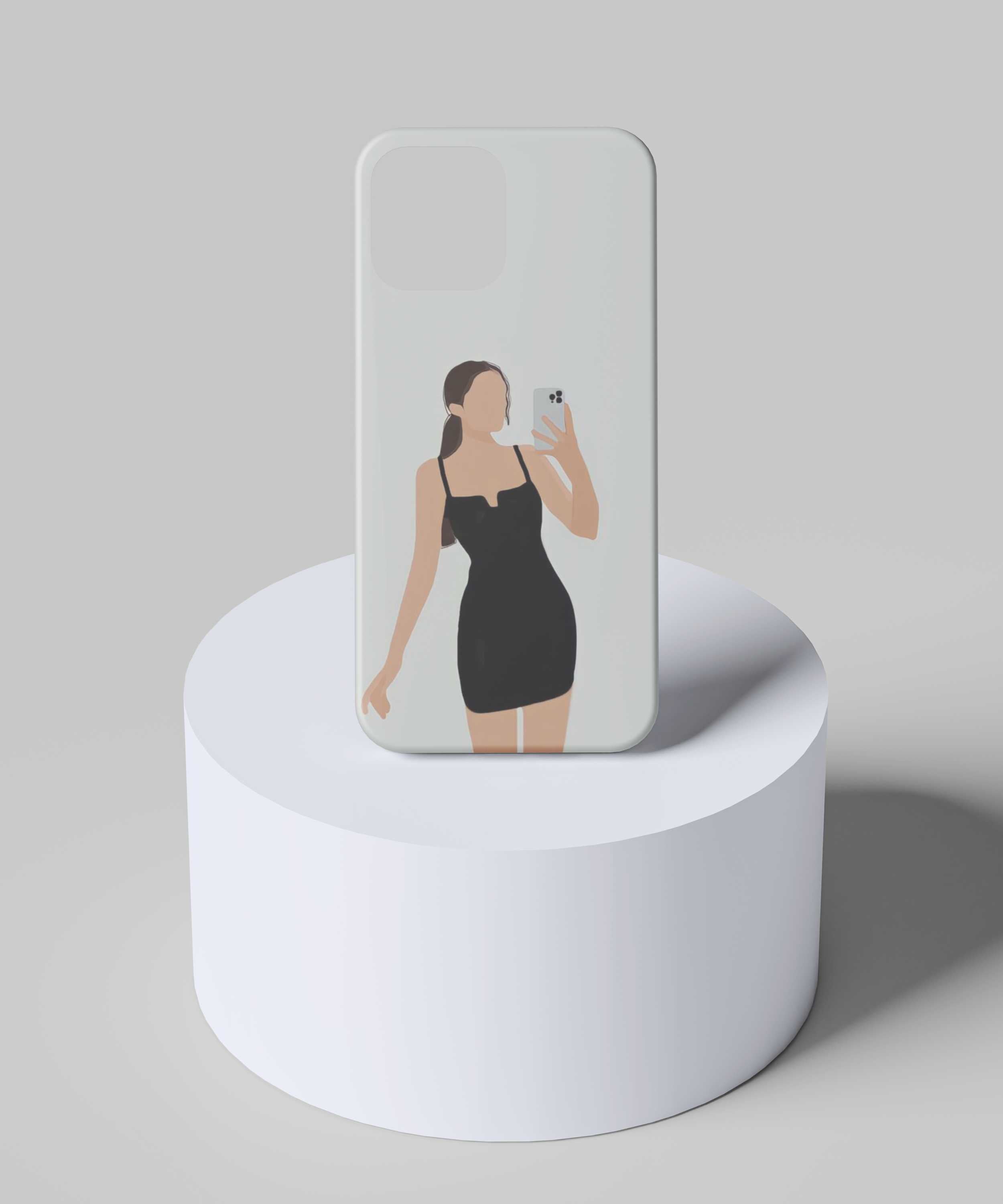 Stylish Selfie One-Piece Mobile Case - PopCase