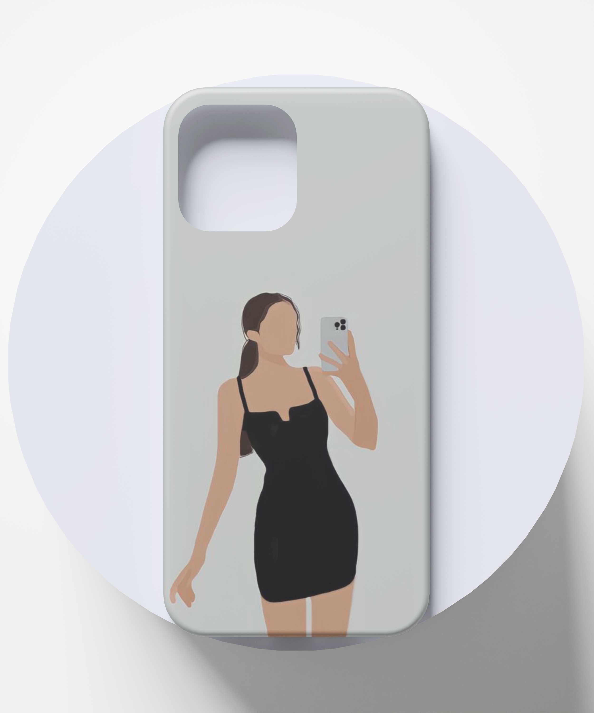 Stylish Selfie One-Piece Mobile Case - PopCase