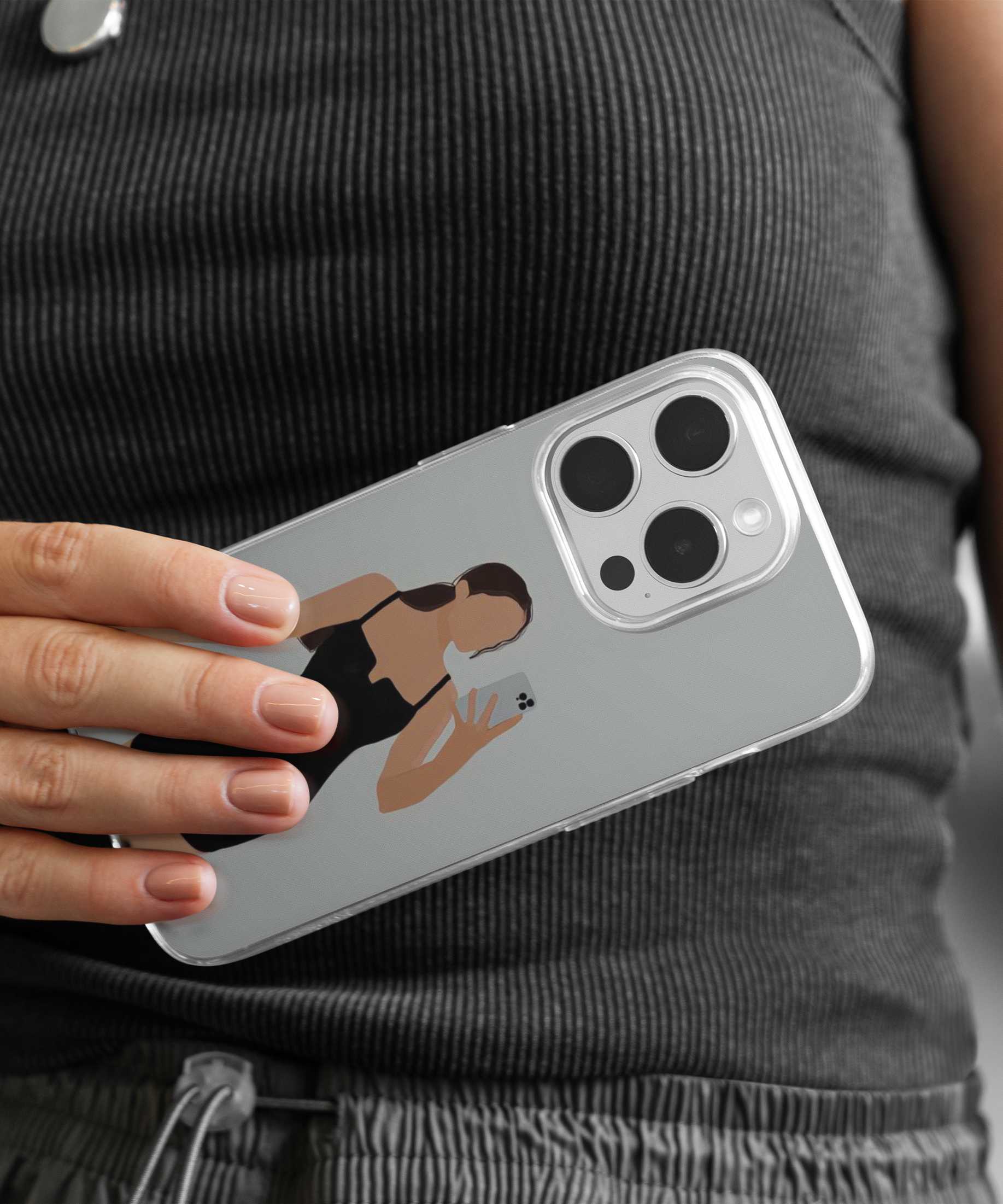 Stylish Selfie One-Piece Mobile Case - PopCase