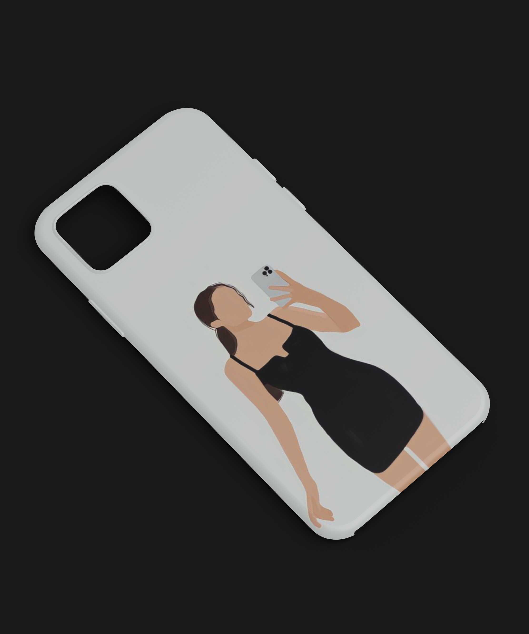 Stylish Selfie One-Piece Mobile Case - PopCase