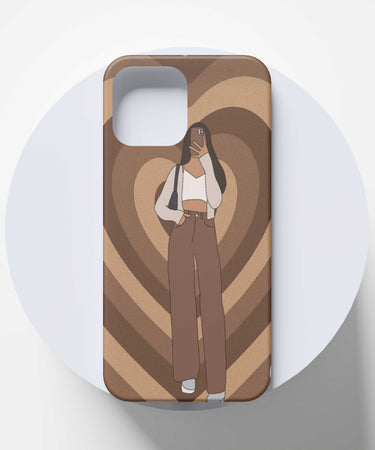 Stylish Girl Mobile Case - PopCase