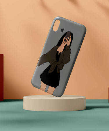 Chic and Stylish Girl Mobile Case - PopCase