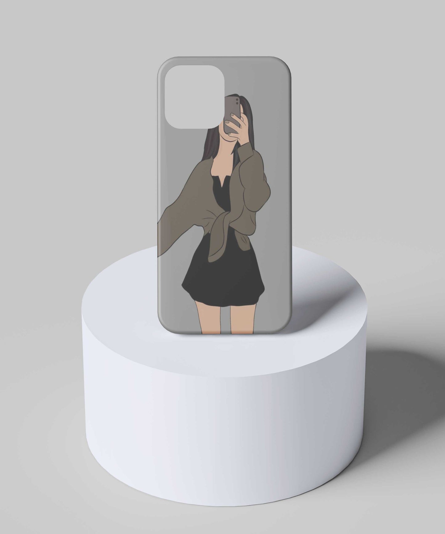 Chic and Stylish Girl Mobile Case - PopCase