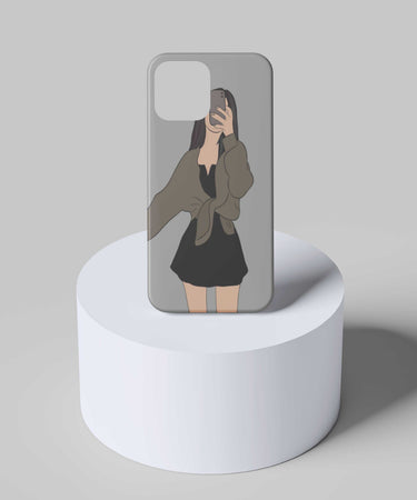 Chic and Stylish Girl Mobile Case - PopCase