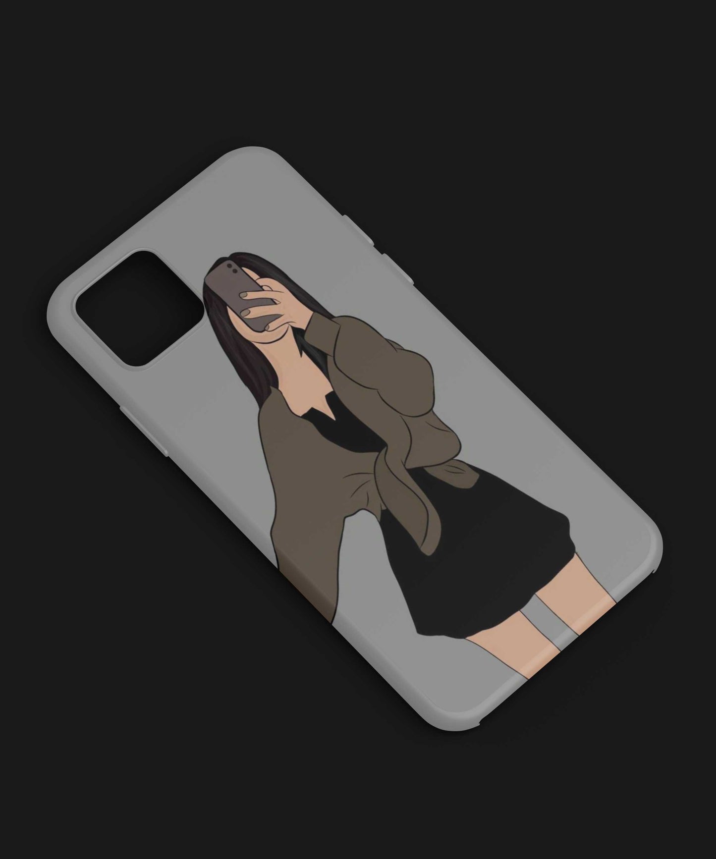 Chic and Stylish Girl Mobile Case - PopCase