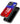Phone case with number 18 and name 'Virat' on a blue and red background