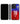 Phone case with number 18 and name 'Virat' on a red and blue background