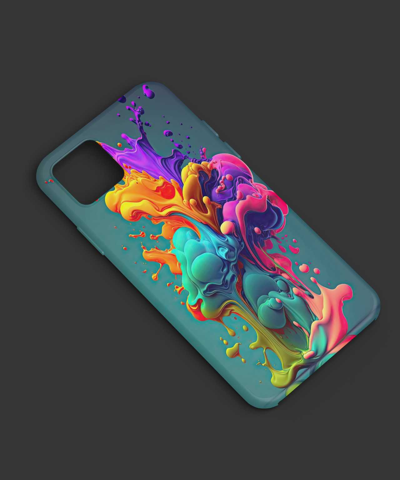 Paint Splatter Design Mobile Case - PopCase