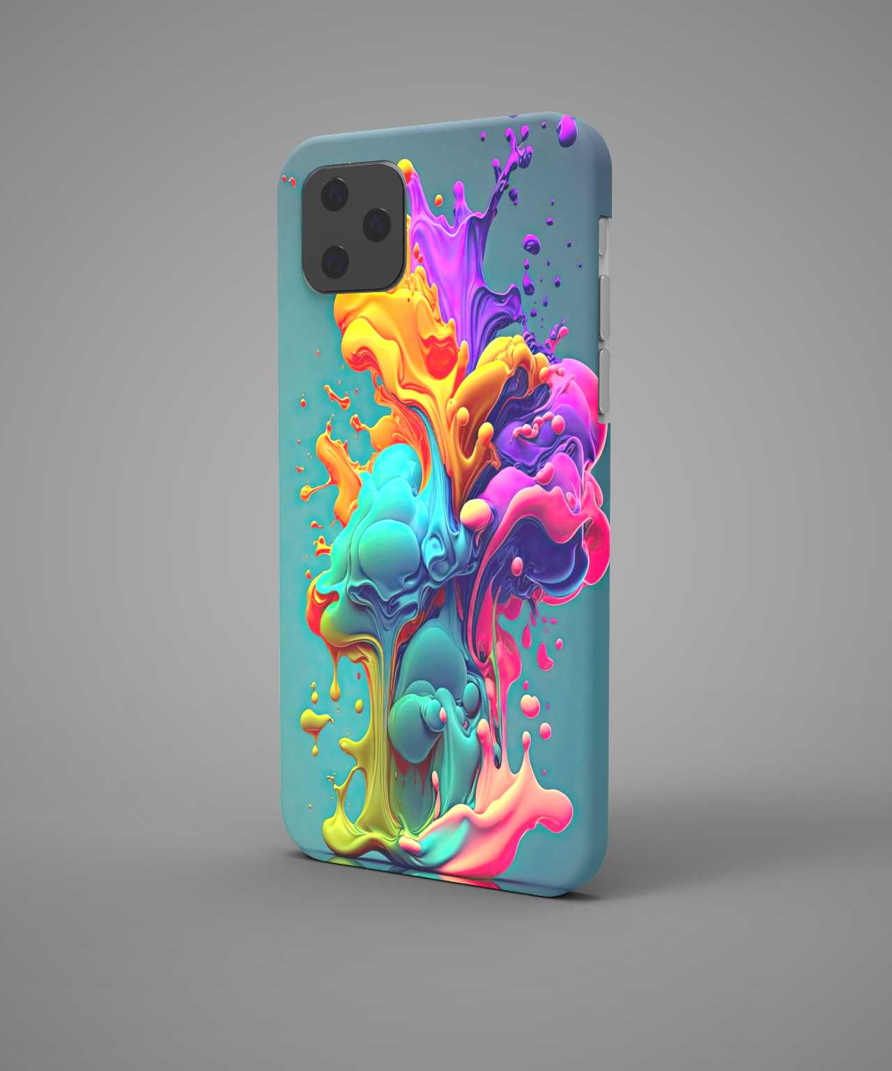 Paint Splatter Design Mobile Case - PopCase