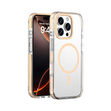 Colourful Candy MagSafe Case – Transparent Shockproof Back Cover for iPhone (All Models)