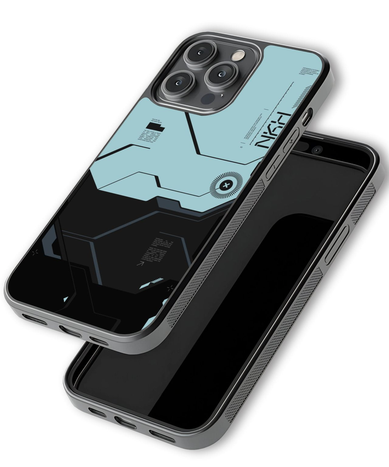 Full Metal Mobile Tech Circuit Cover Case – Bold, Futuristic Protection