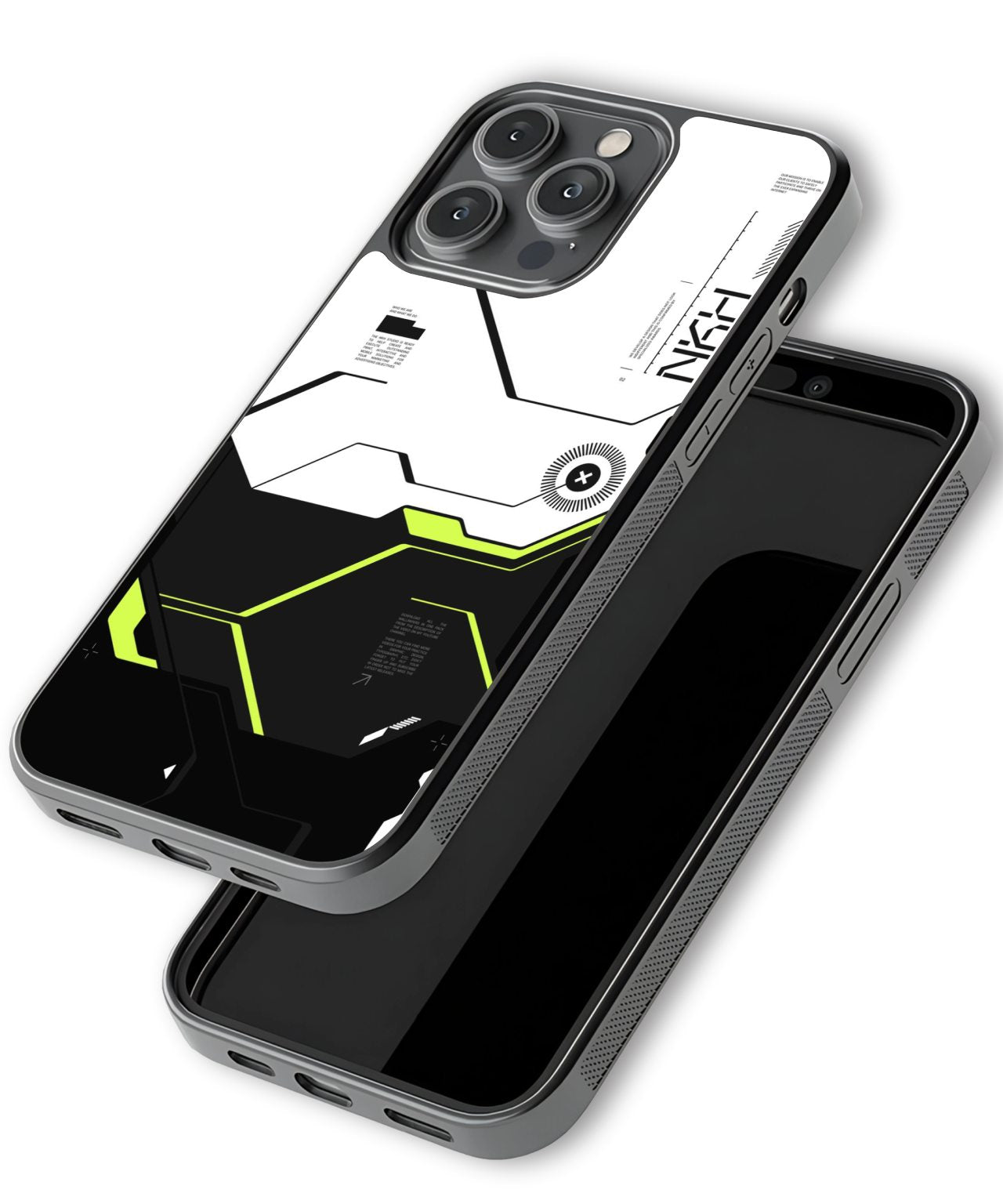 Full Metal Mobile Tech Circuit Cover Case – Bold, Futuristic Protection